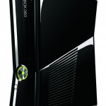 microsoft xbox 360 slim black console