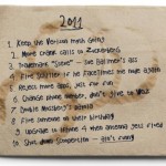 Steve Job's to do list 2011